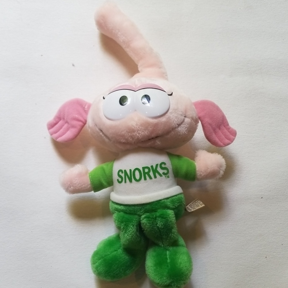 Vintage 90s SNORKS stuffed animal